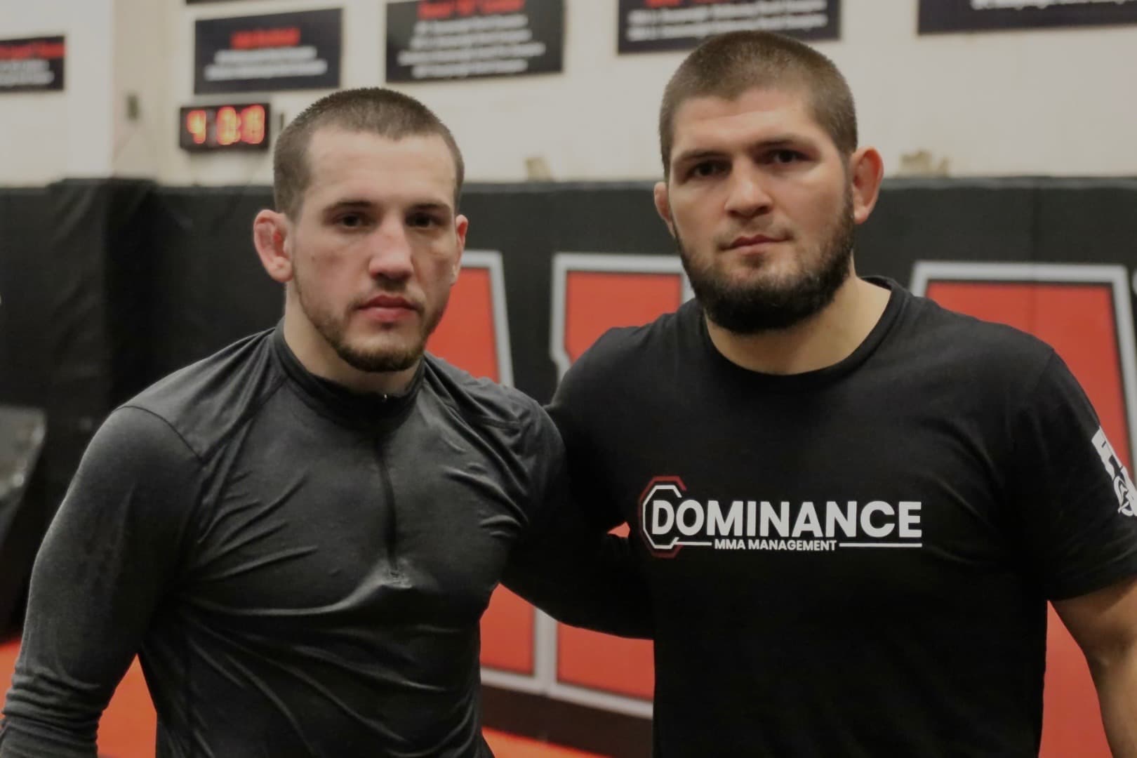 Coach David and Khabib Nurmagomedov